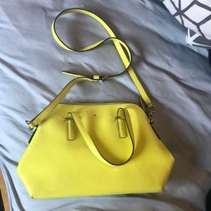 Kate Spade Yellow Crossbody Handbag